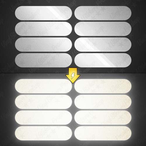 Stickers cm blanc - 8,