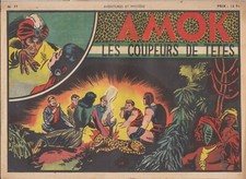 AMOK  N° 77  DE 1948  AVENTURES ET MYSTERE  RECIT COMPLET EDITEUR SAGE