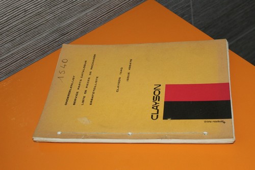 Service parts catalogue - (225a),