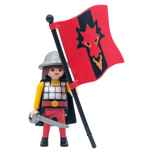 Playmobil chevalier rouge