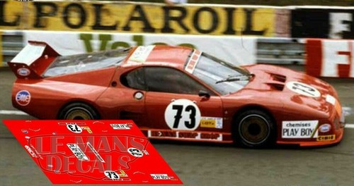 Décal ferrari 512 - le, mans