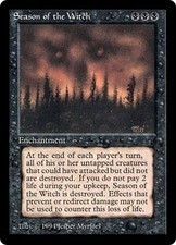Magic MTG - Season of the Witch - The Dark - EXC - IT