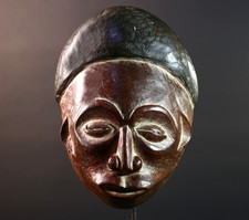 Masque Baule - Bois sculpté