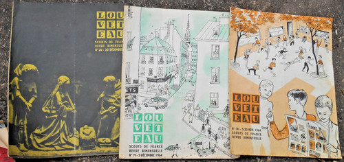 Lot revues scout ancienne - 3,