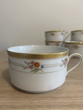 6 TRES BELLES TASSES EN PORCELAINE DE BAVIÈRE WINTERLING