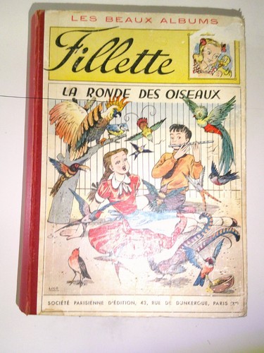 Fillette album reliure année - album,
