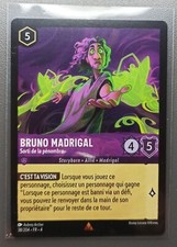 Carte LORCANA FR - Chapitre 4 38/204 Bruno Madrigal - Rare non Foil Neuf