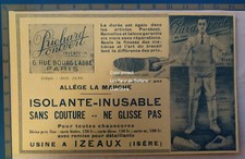 PARABOOT RICHARD PONTVERT IZEAUX  publicité 1930
