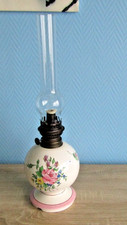 Lampe a pétrole en faïence de Lunéville réverbère KG
