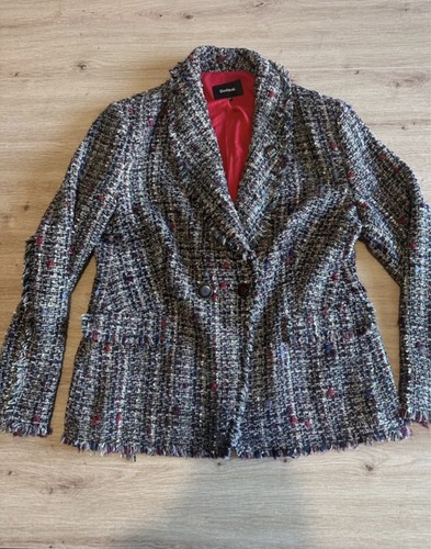 Desigual blazer femme tweed