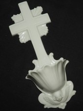 Ancien bénitier, Porcelaine