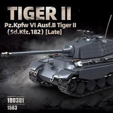 Le Char Lourd King Tiger Sd.Kfz. Blocs De Construction De La Seconde Guerre Mond