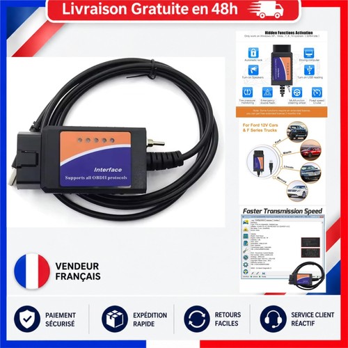 Elm327 usb obd2 scanner - obd2,