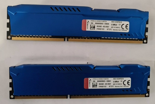 Kit ram kingston hyperx - hyperx, fury
