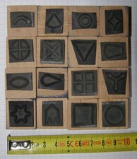 lot 16 tampons anciens