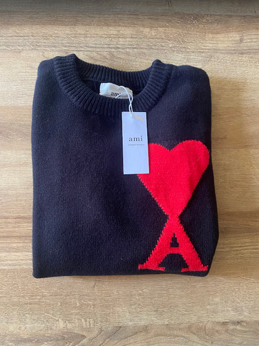 Pull ami paris noir cœur - ami,