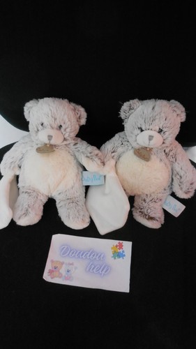Lot doudou peluche ours - 2,