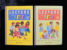 ¤ 2 livres d'école - LECTURE EN FÊTE - niveau CP - éd. Hachette - 1996