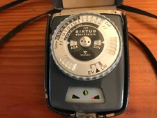  Gossen Sixtus Electronic light exposure meter Case & Sangle *