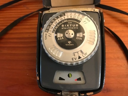 Gossen sixtus electronic - gossen,