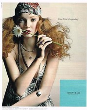 PUBLICITE ADVERTISING 2007 TIFFANY & CO  bijoux joaillerie 