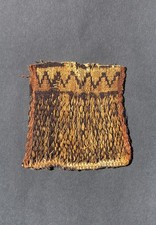 Fragment de tissu précolombien Nazca - Pérou - Musée - Archéologie