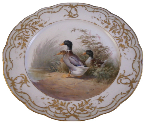 Assiette porcelaine kpm - assiette, en