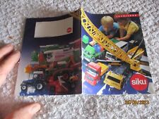 Ancien Catalogue Camion Tracteur Agricole Moissonneuse Batteuse Siku 1997 / 1998