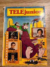 TELE JUNIOR n° 1 DRUCKER ZUBER MAJAX GUY DRUT GALAK dauphin MISTER MAGOO BIG JIM