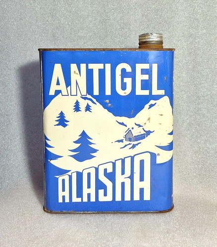 Rare bidon huile alaska - bidon, d'huile