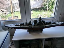 Maquette Heller 1/400 "BISMARCK" Monté