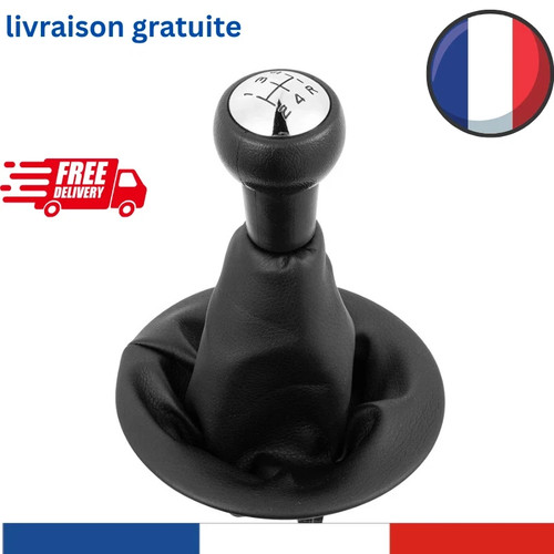 Pommeau levier vitesse 5 - levier,