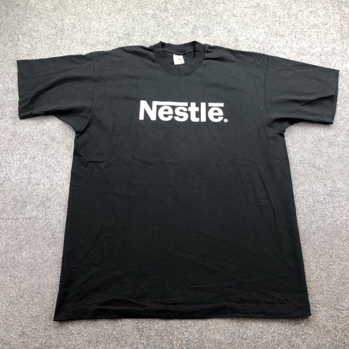 Vintage nestle shirt mens - shirt, xl