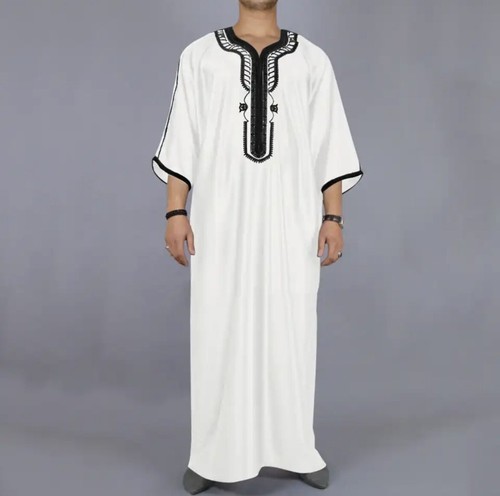 Caftan musulman noir - , à