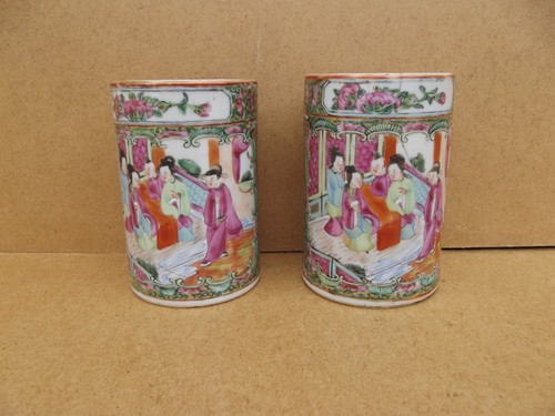 Ancienne paire petit vase - de,