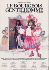 Michel GALABRU DOSSIER DE PRESSE LE BOURGEOIS GENTILHOMME de COGGIO 1982