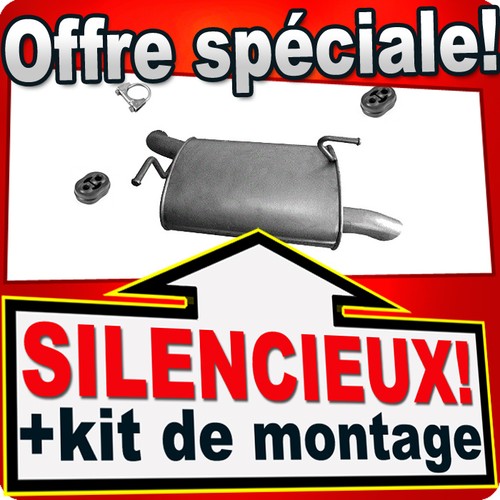 Silencieux arriere pour nissan - pour,