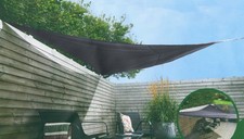 Voile dombrage triangulaire