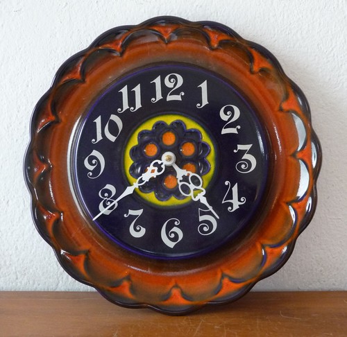 Belle horloge céramique - horloge,