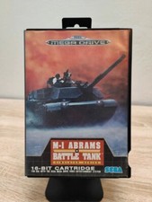 Jeu Megadrive - M-1 Abrams Battle Tank - Complet avec Notice