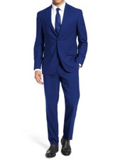 Costume homme bleu petro taille 54