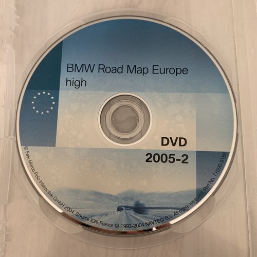 Bmw update road map europe - bmw,