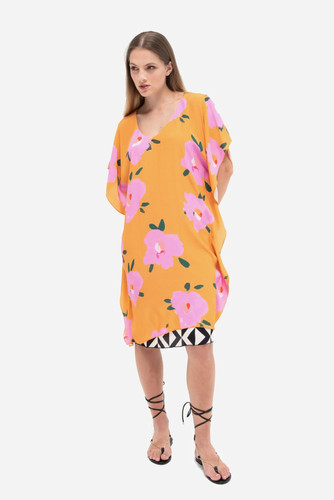 Eroke robe femme jaune - robe,