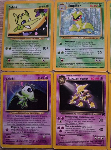 Cartes pokemon lot à - pokemon, ou