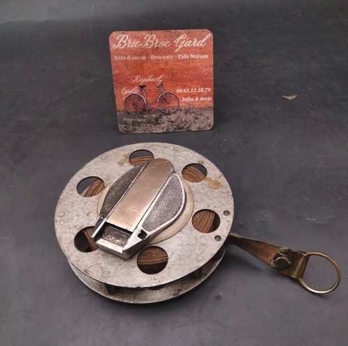 Ancien décamètre ruban - ancien,