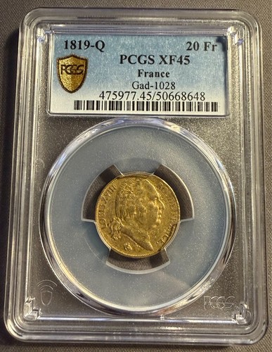 Francs louis xviii - francs,