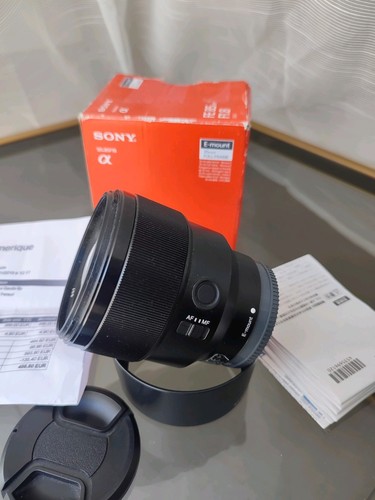 Objectif sony f - fe, 1.8