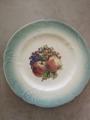 Ancienne assiette longwy - ancienne,