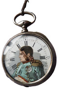 MONTRE DE GOUSSET EN ARGENT NAPOLEON BONAPARTE