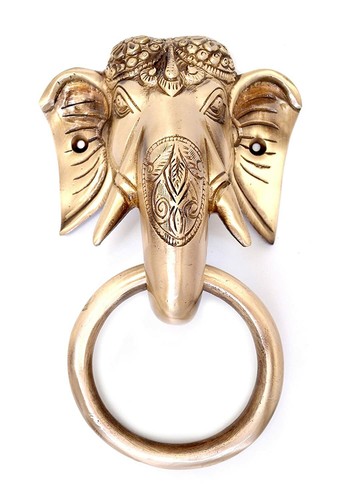 Laiton lord ganesha - ganesha, visage